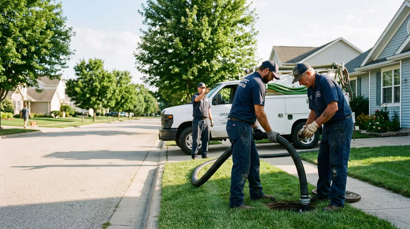 Emergency Septic Service in Bluff Springs, IL